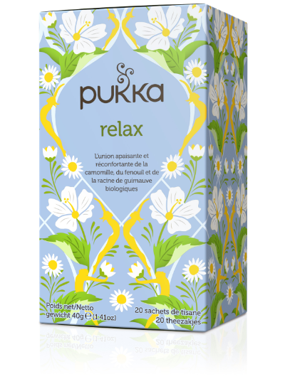Pukka Relax Thé Bio Français Beutel 20 Stück