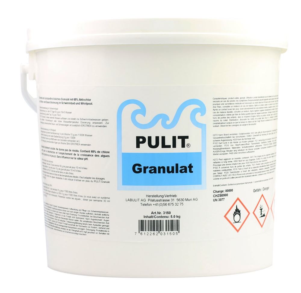 Pulit Chlor-Granulat 5 kg
