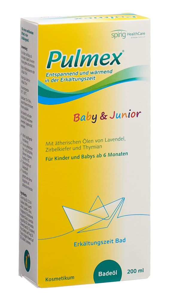 Pulmex Baby & Junior Badeöl Erkältungszeit Fl 200 ml