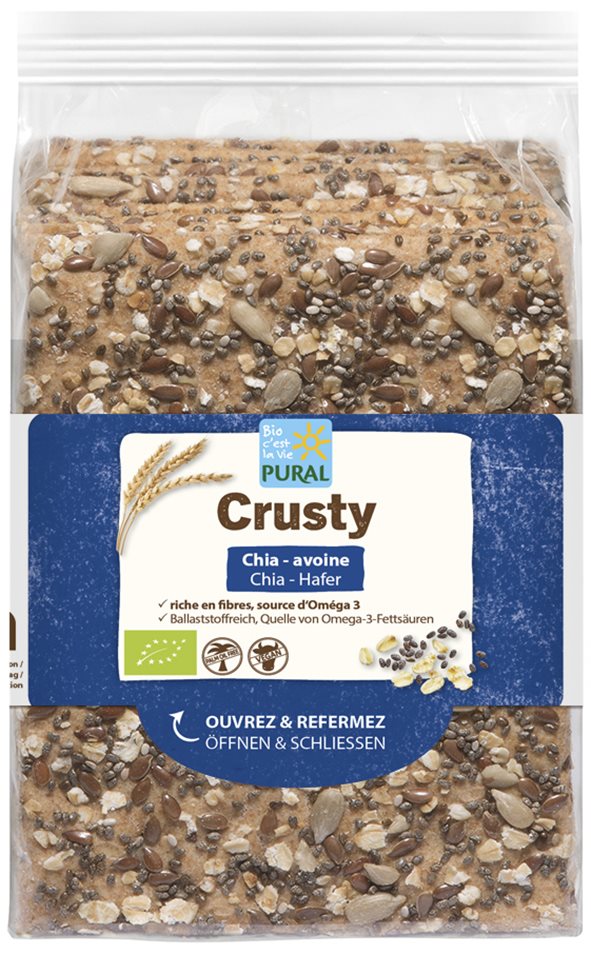 Pural Crusty Weizen Chia 200 g