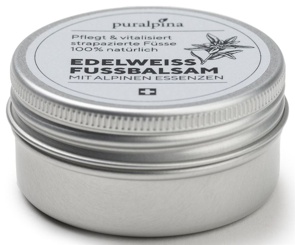 puralpina Edelweiss Fussbalsam Topf 30 ml