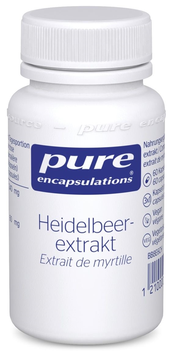 Pure Heidelbeerextrakt Kaps Ds 60 Stk