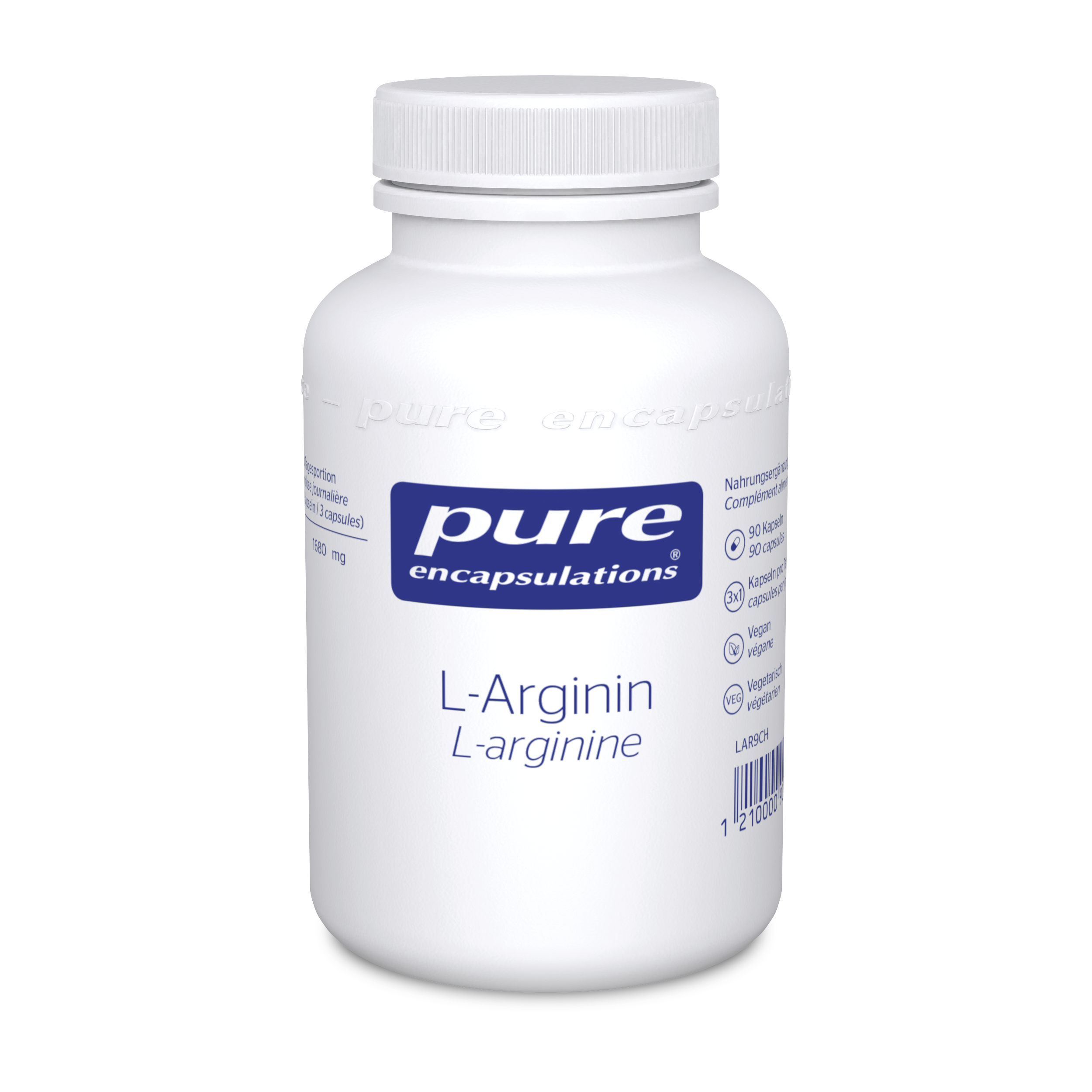 Pure L-Arginin Kaps Ds 90 Stk