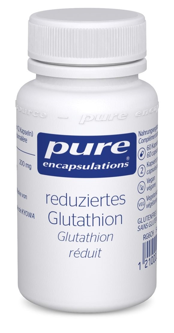 Pure reduziertes Glutathion Kaps Ds 60 Stk