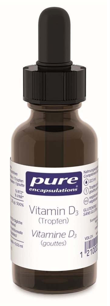 Pure Vitamin D3 Liquid Schweiz Fl 22.5 ml