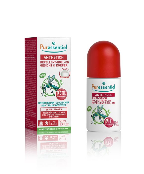 Puressentiel Anti-Stich Abwehrender Roll-on Bio 50 ml