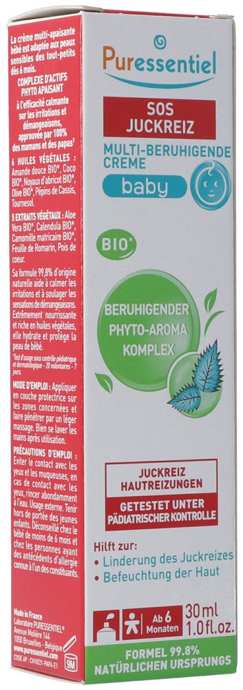 Puressentiel Anti-Stich Creme multi-beruhigend Baby Bio Tb 30 ml