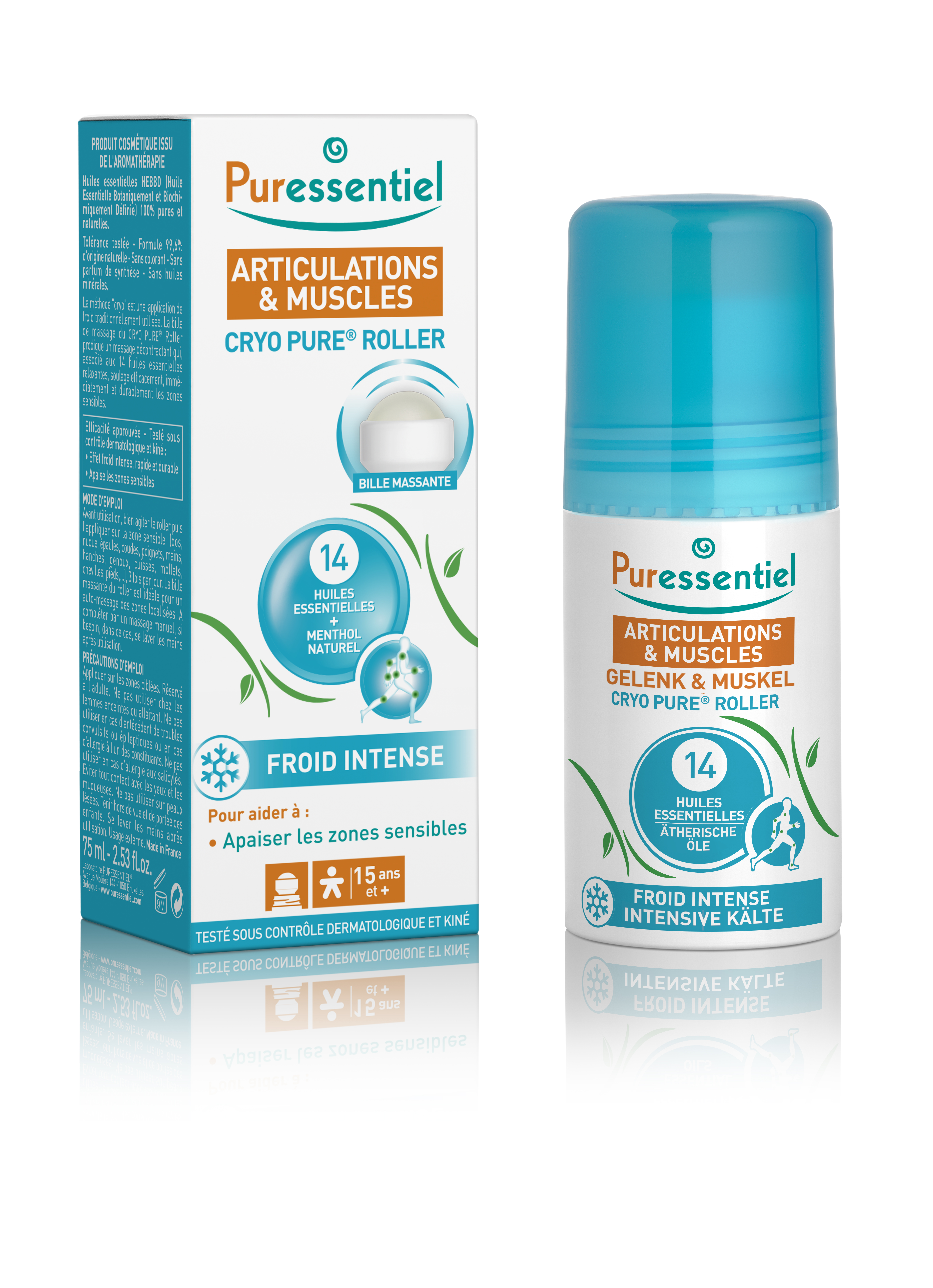 Puressentiel Cryo Pure Roll on Gelenke & Muskel 75 ml