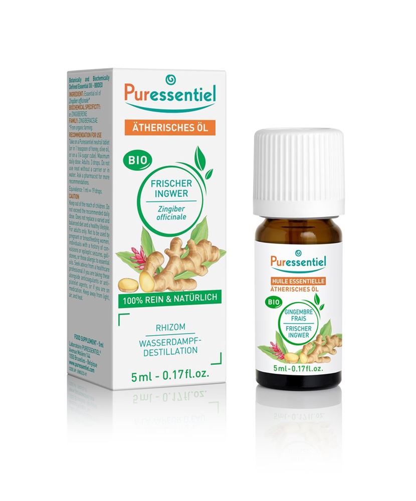 Puressentiel Frischer Ingwer Äth/Öl Bio 5 ml