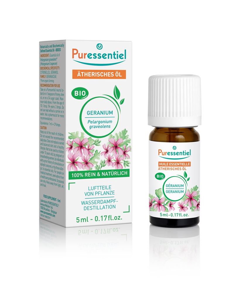 Puressentiel Geranium BLüten wohlriechend Äth/Öl Bio 5 ml