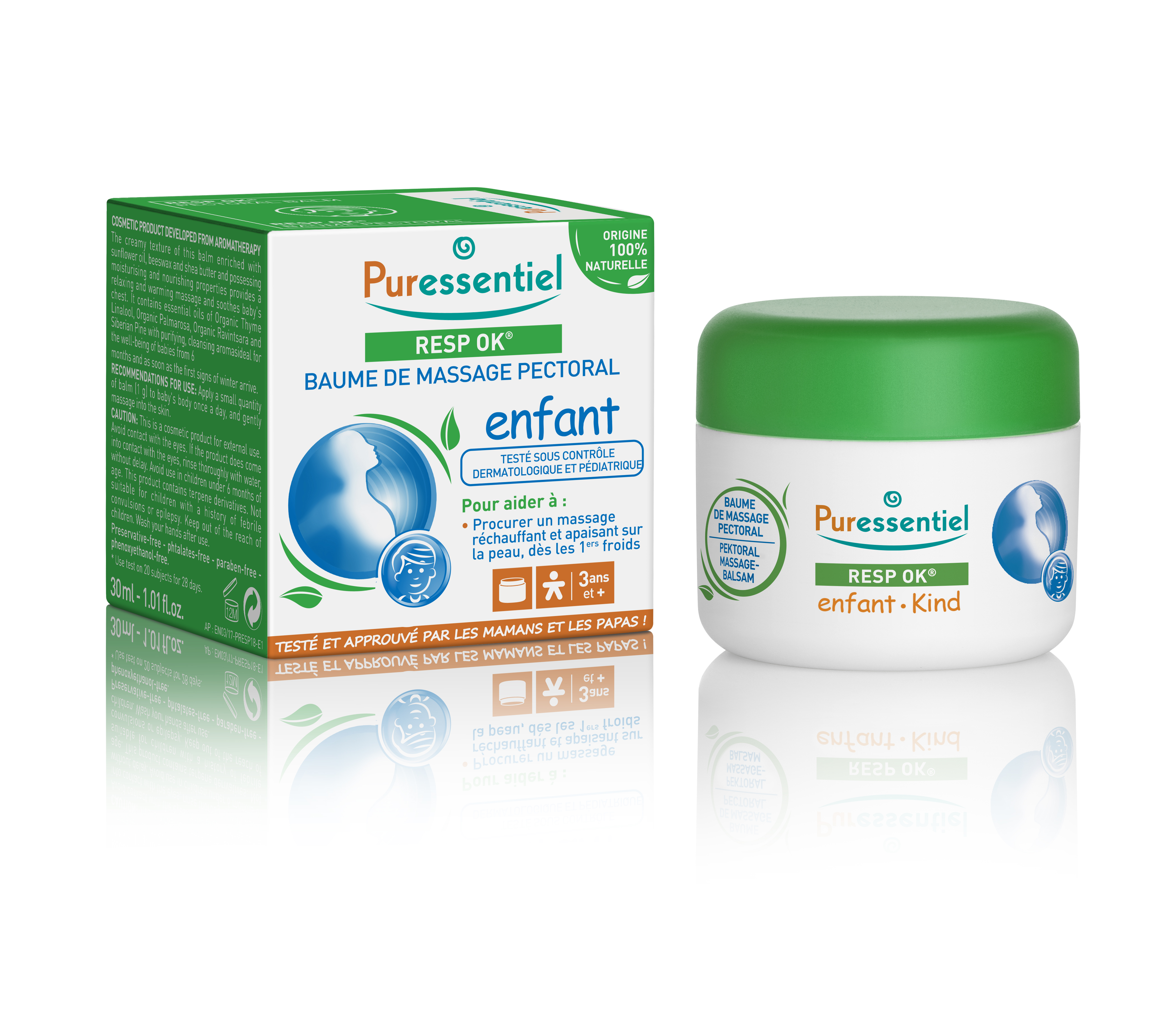 Puressentiel Pektoral Massagebalsam Kind Ds 60 ml