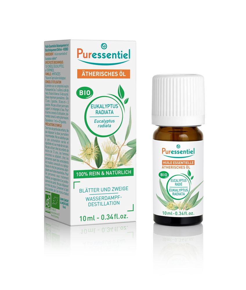Puressentiel Pfefferminz-Eukalyptus Äth/Öl Bio Fl 10 ml