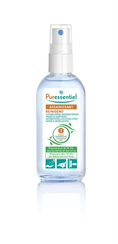 Puressentiel Reinigend antibakterielles Lotion Hände und Oberflächen Spr 80 ml