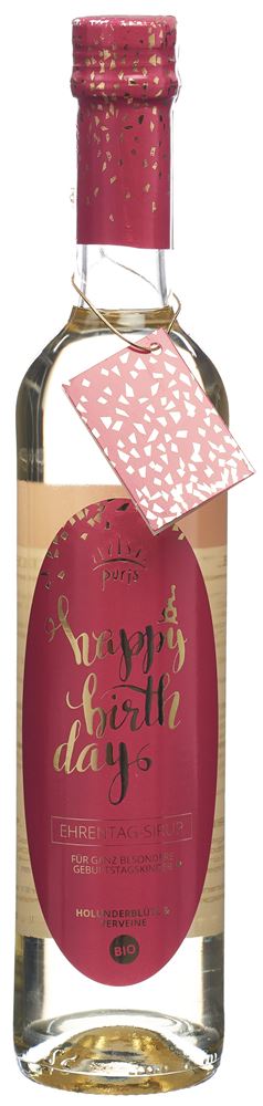 Puris Sirup Happy Birthday 6 Glasfl 50 cl