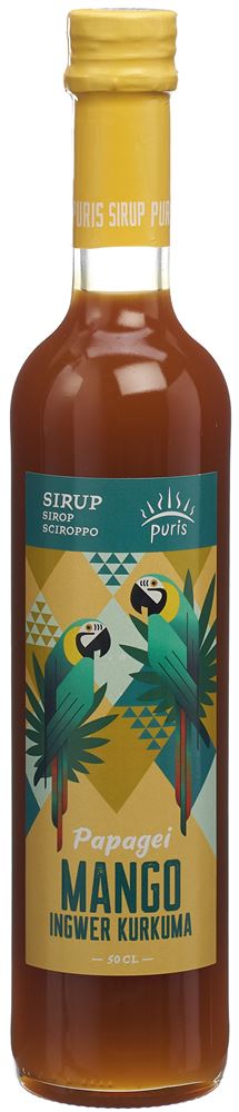 Puris Sirup Papagei 6 Glasfl 50 cl
