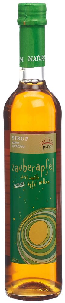 Puris Sirup Zauberland Zauberapfel BIO 6 Glasfl 50 cl