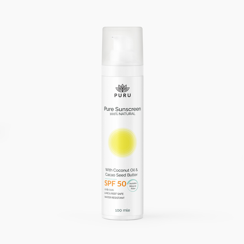 Puru Pure Sonnencreme Spf50 Rundfl 100 ml