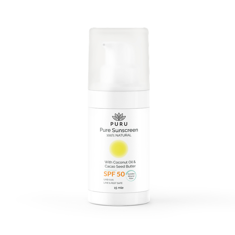 Puru Pure Sonnencreme Spf50 Rundfl 15 ml