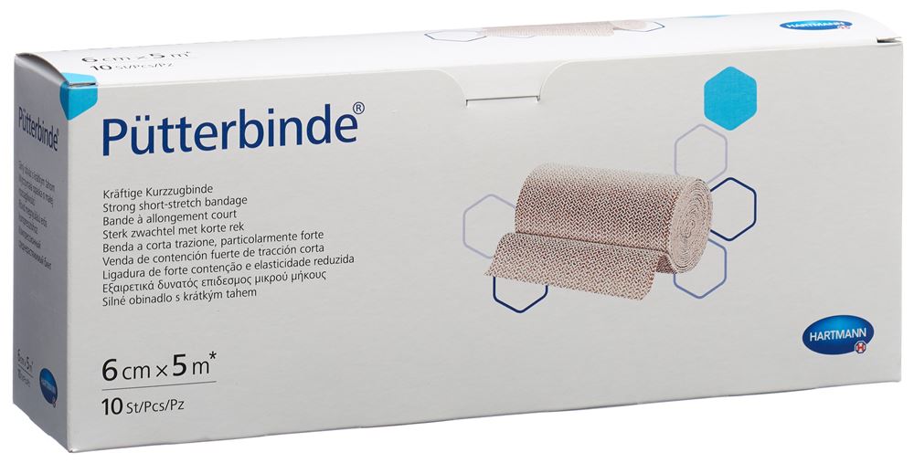 Pütter Binde 6cmx5m 10 Stk