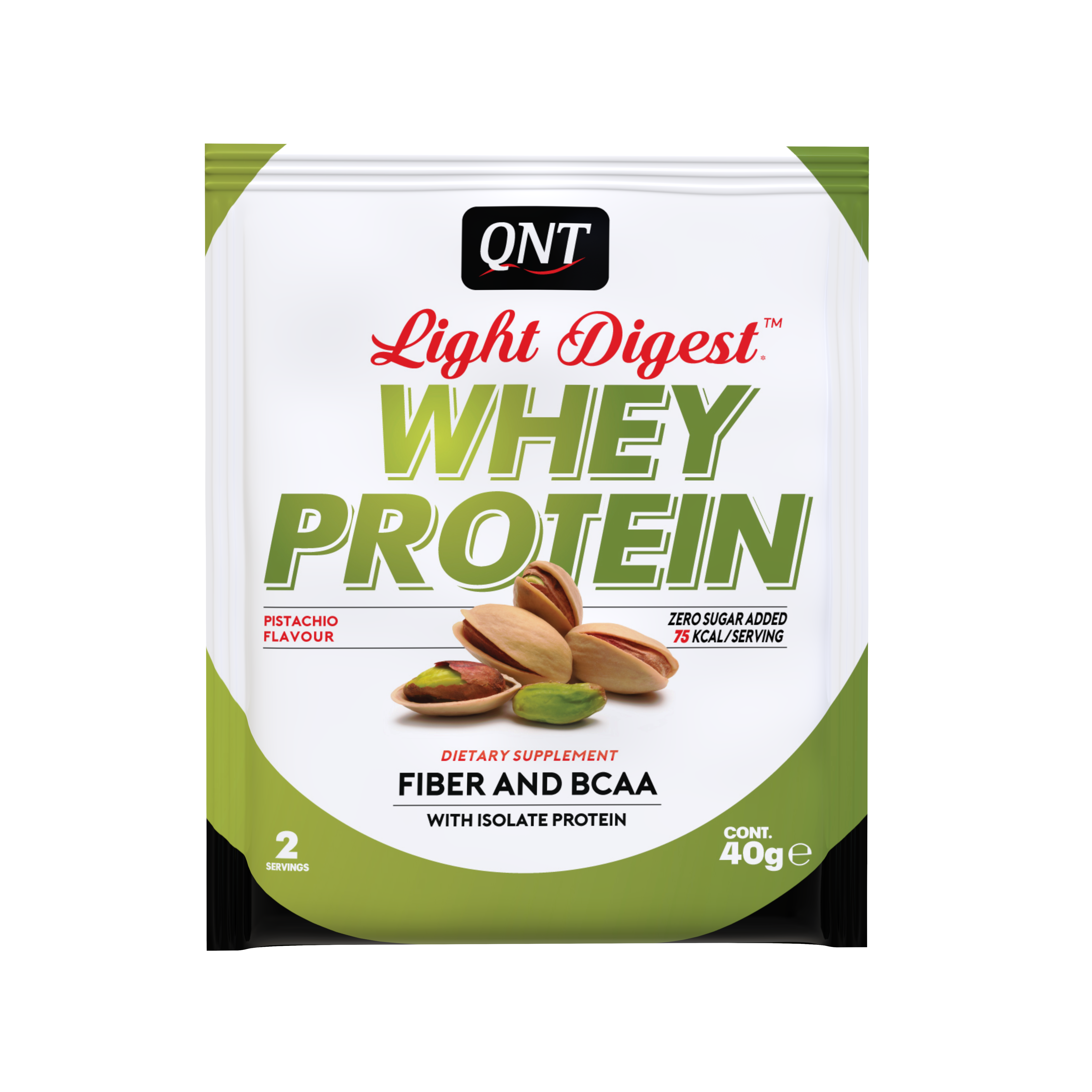 Qnt Light Digest Whey Protein Pistachio Beutel 40 G