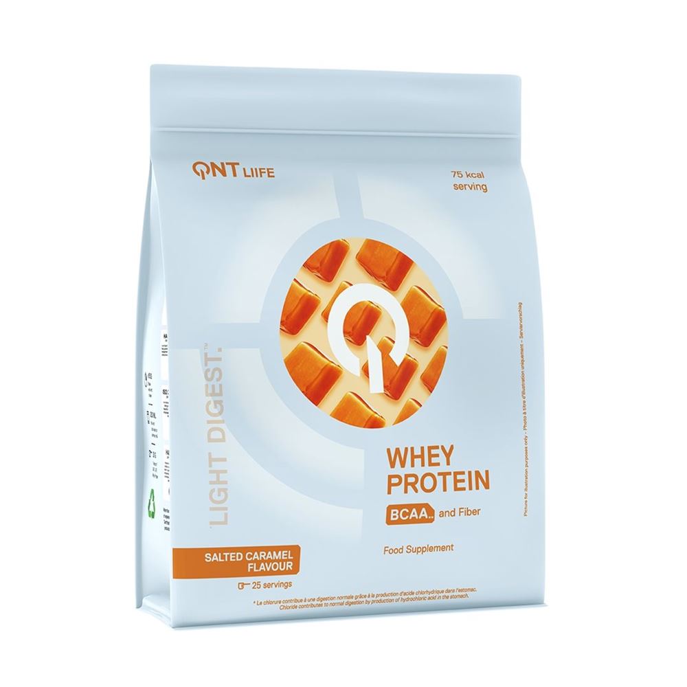 Qnt Light Digest Whey Protein Salted Caramel Beutel 500 G