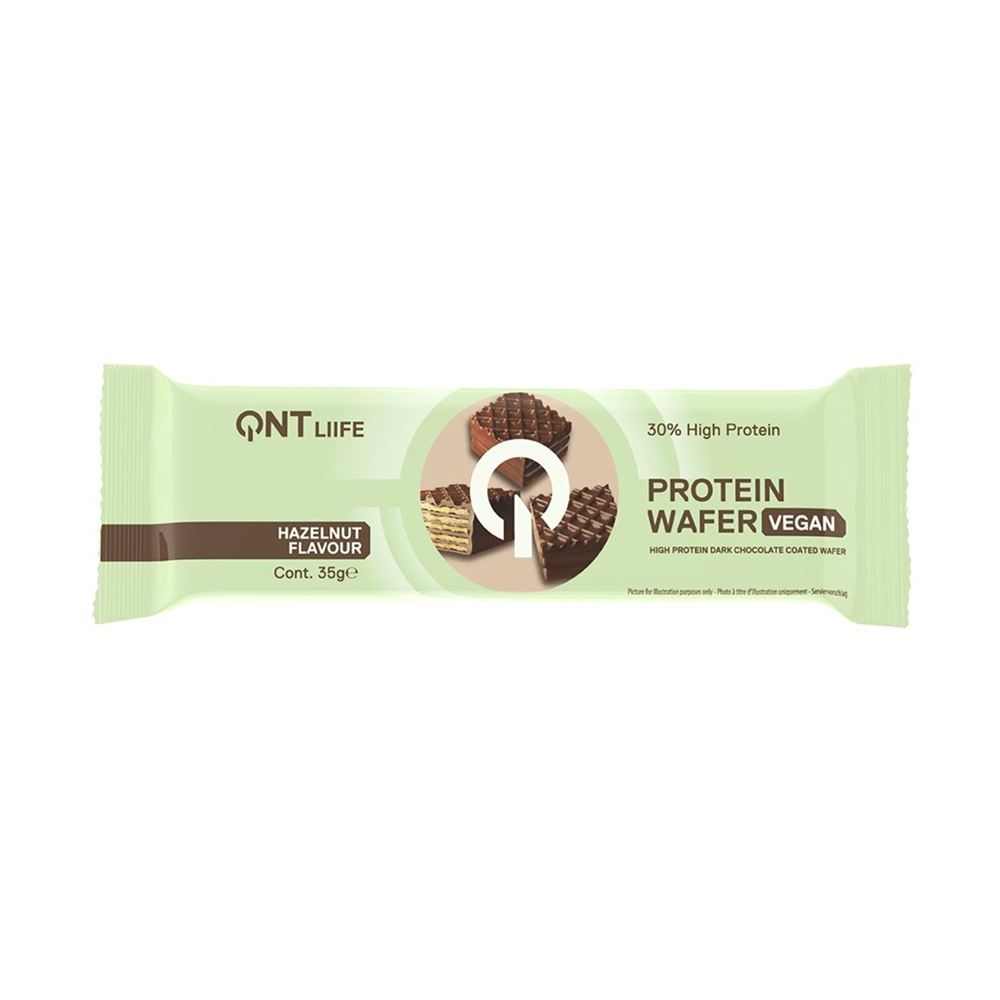 QNT Vegan Protein Wafer Hazelnut 35 g