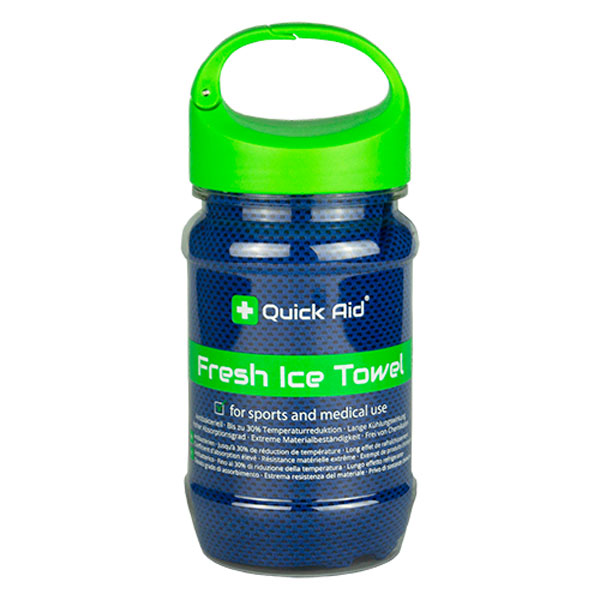 Quick Aid Fresh Ice Towel 34x80cm blau Box