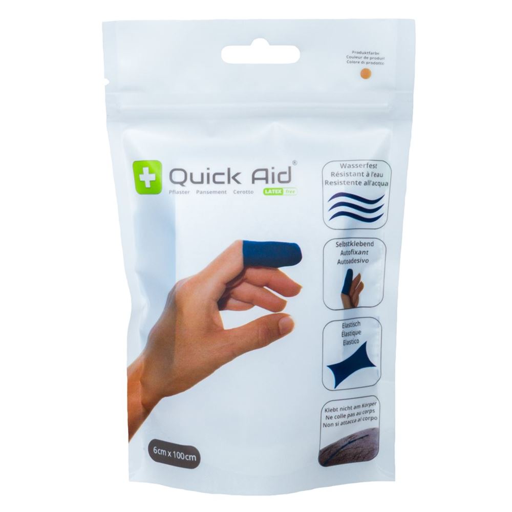 Quick Aid Pflaster 6x100cm Latexfrei hautfarbig