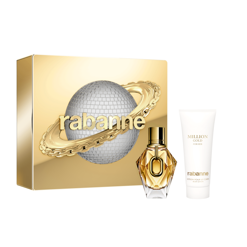 Rabanne Million Gold for Her Eau de Parfum 50ml + Body Lotion 100ml Hd26