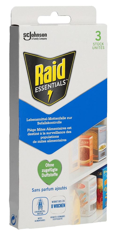 Raid Lebensmittel-Mottenfalle 3 Stk