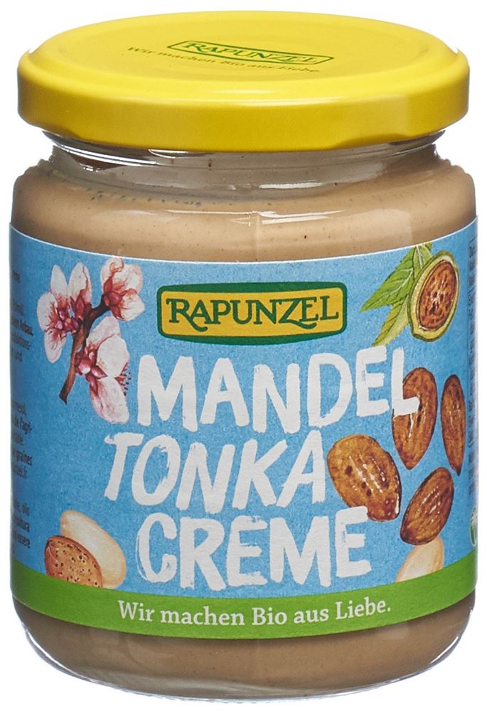 Rapunzel Creme Mandel Tonka Glas 250 g
