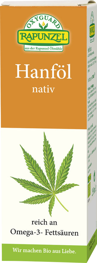 Rapunzel Hanföl nativ Oxyguard 250 ml