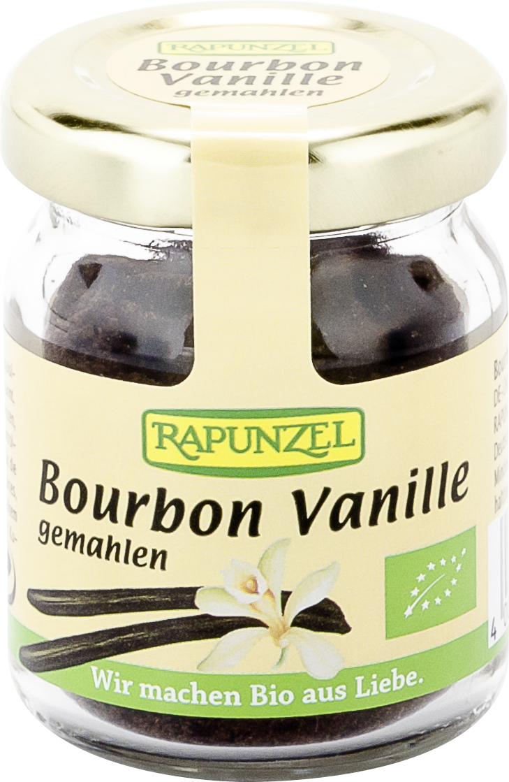 Rapunzel Vanillepulver Glas 15 g