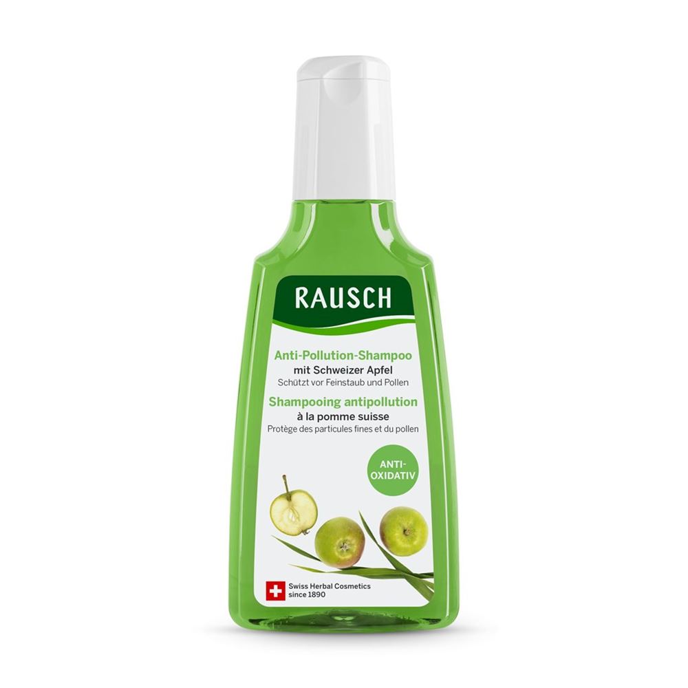 Rausch Anti-Pollution-Shampoo mit schweizer Apfel Fl 200 ml