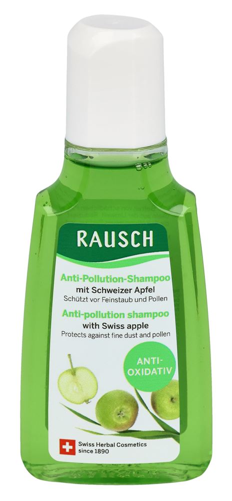 Rausch Anti-Pollution-Shampoo mit schweizer Apfel Fl 40 ml