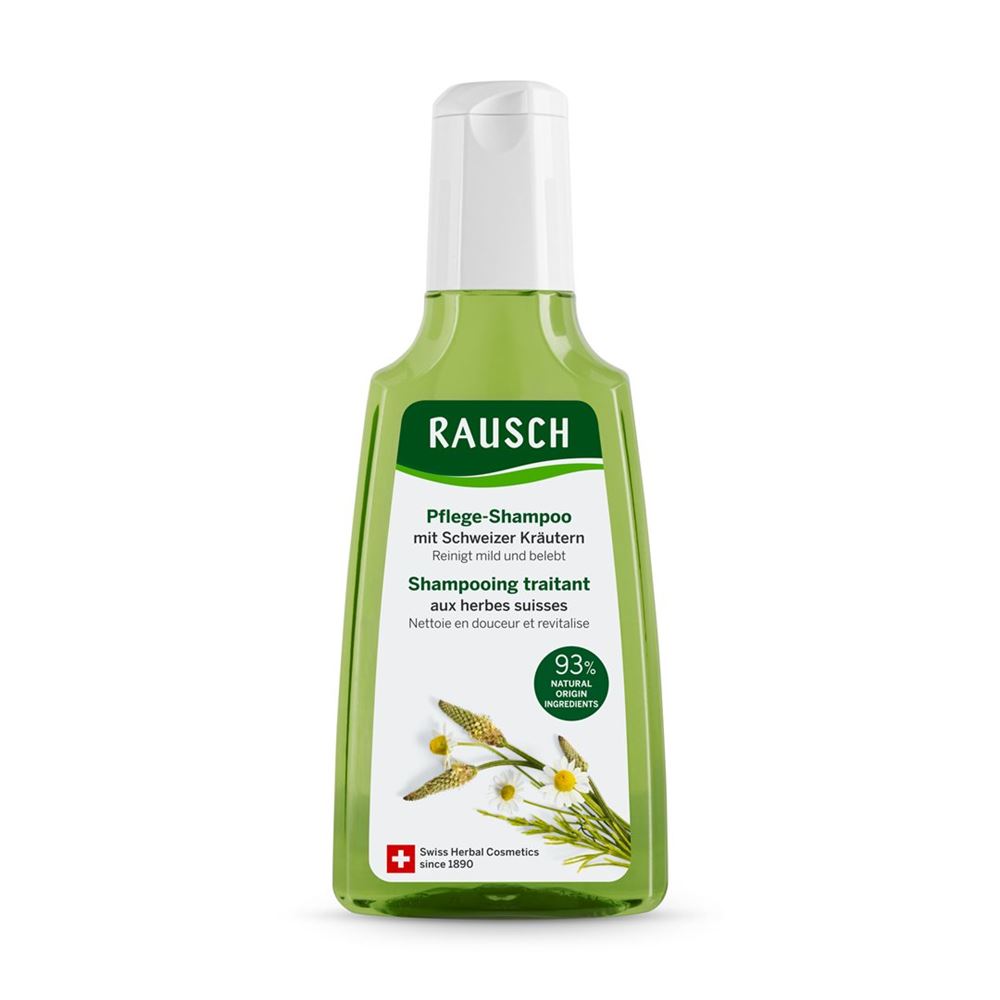 Rausch Pflege-Shampoo mit Schweizer Kräutern Fl 200 ml