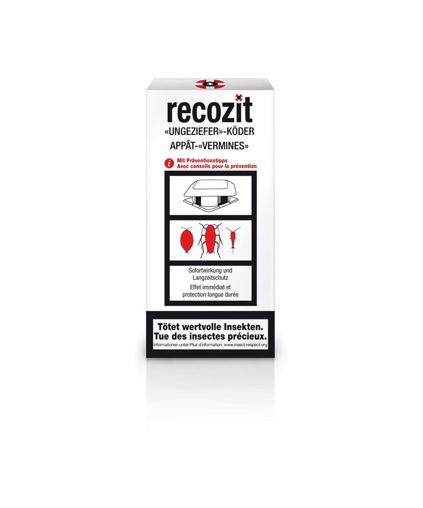 Recozit Ungeziefer Köderdose 2 Stk