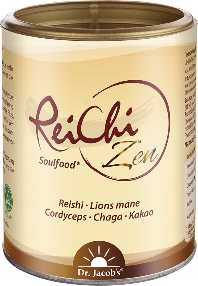 ReiChi Zen Pilz-Kaffee Reishi Chaga Cordyceps Lions Mane Ds 150 g