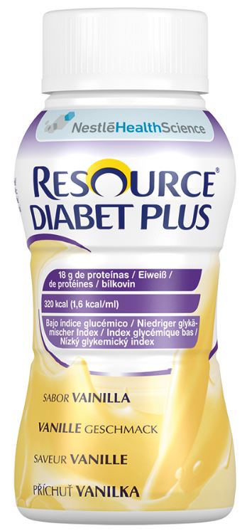 Resource Diabet Plus Vanille 4 Fl 200 ml