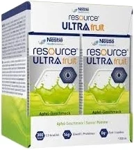 Resource Ultra Fruit Apfel 4 Tetra 200 ml
