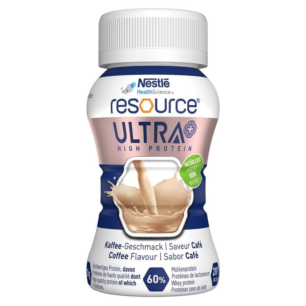 Resource Ultra + Kaffee 4 Fl 125 ml