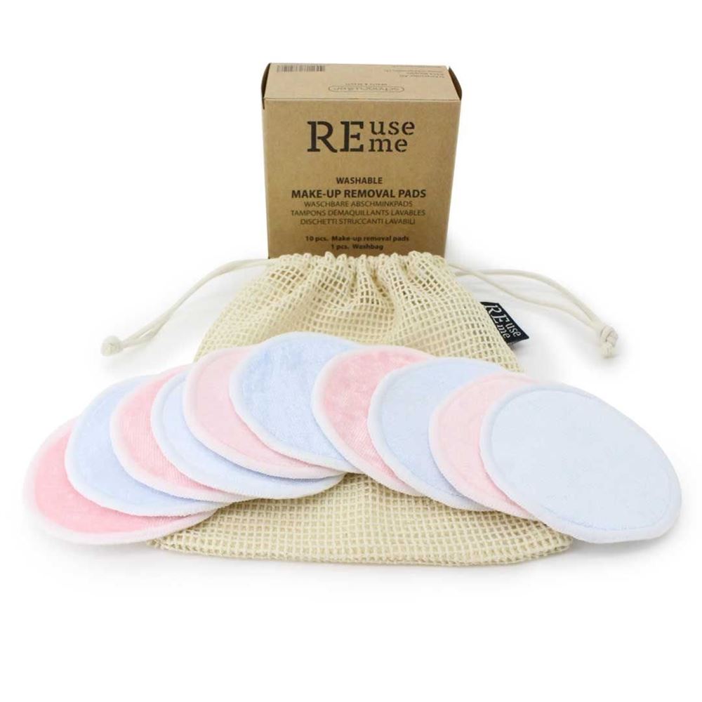 ReUseMe Abschminkpads aus Bambus 10 Stk