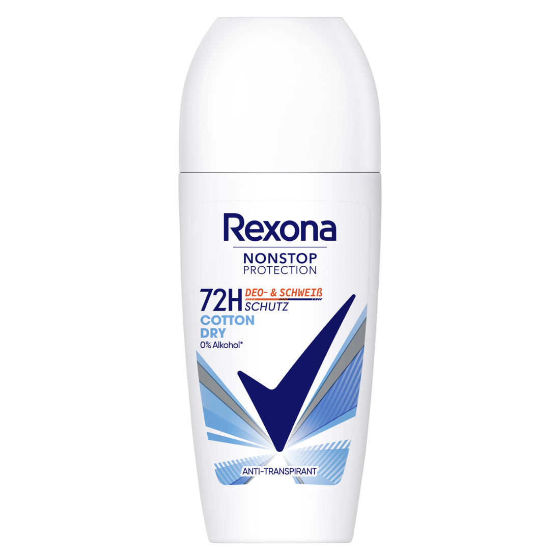 Rexona Anti-Transpirant Nonstop Protection Deodorant Roll-on Cotton Dry 50 ml