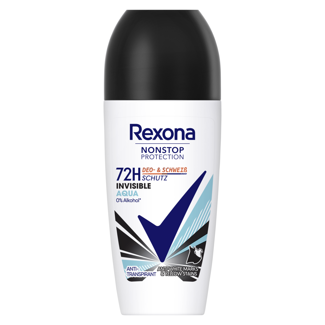 Rexona Anti-Transpirant Nonstop Protection Deodorant Roll-on Invisible Aqua 50 ml
