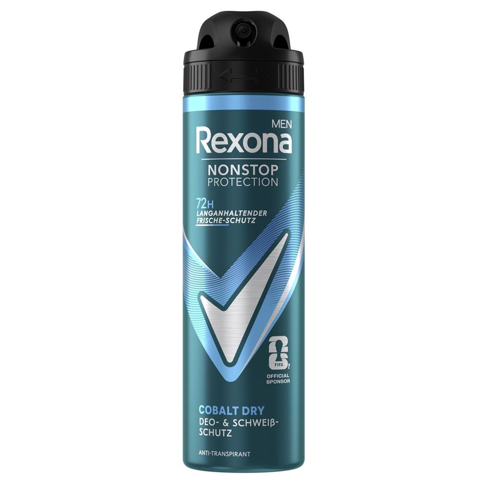 Rexona Men Anti-Transpirant Nonstop Protection Deodorant Spray Cobalt Dry 150 ml