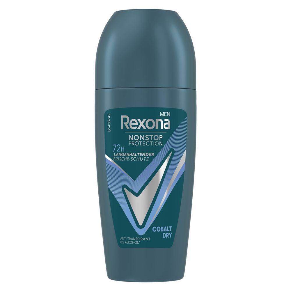 Rexona Men Anti-Transpirant Nonstop Protection Roll-on Cobalt Dry 50 ml