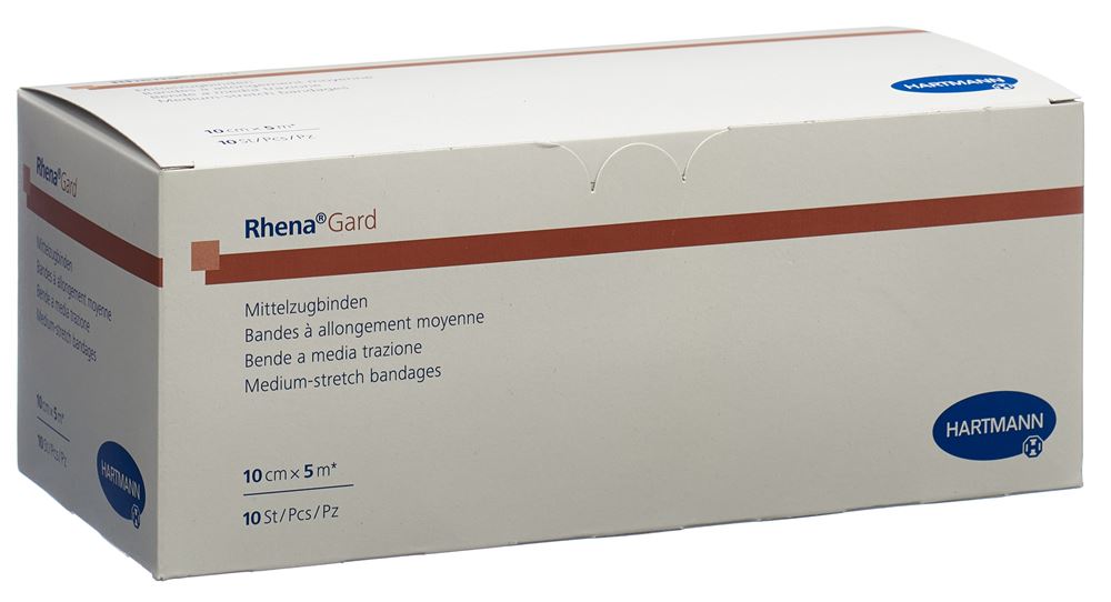 Rhena Gard Elastische Binde 5mx10cm 10 Stk