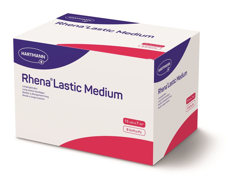 Rhena Lastic Medium 15cmx7m 6 Stk