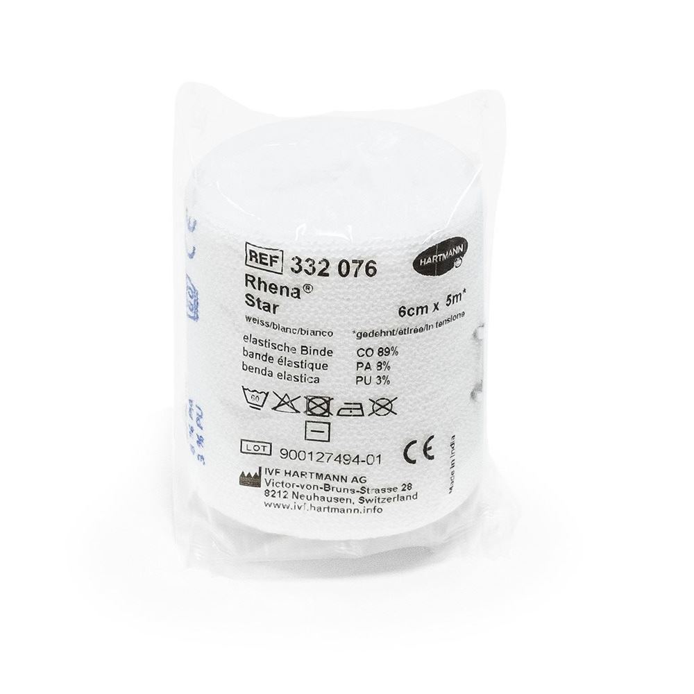 Rhena Star Elastische Binde 6cmx5m cellophan