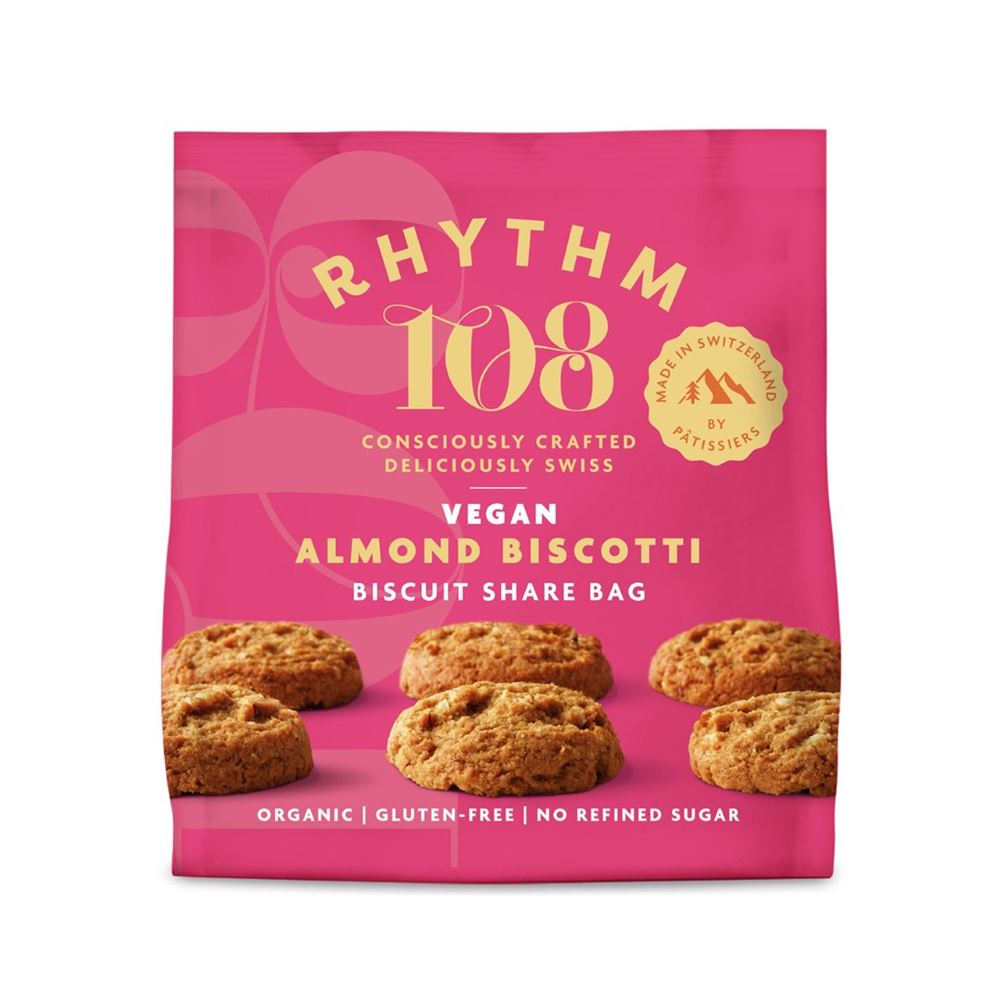 Rhythm108 Biscotti Almond Btl 135 g